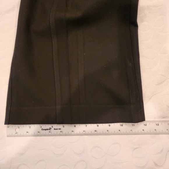 Ann Taylor Womens Pants Size 4 Black Wide Leg Crop Culottes Career Work Trousers - Picture 11 of 12